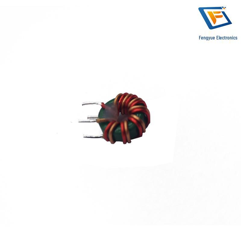 Nickel-Zinc Common Mode Choke: Red-Core Bifilar Wound, 7 Turns, Inductance >10UH, 9x5x3 Coil