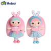 Non-Toxic Original Metoo Backpack Rabbit Keppel Doll Plush Travel Storage Bags For Kindergarten Kids Children And Children