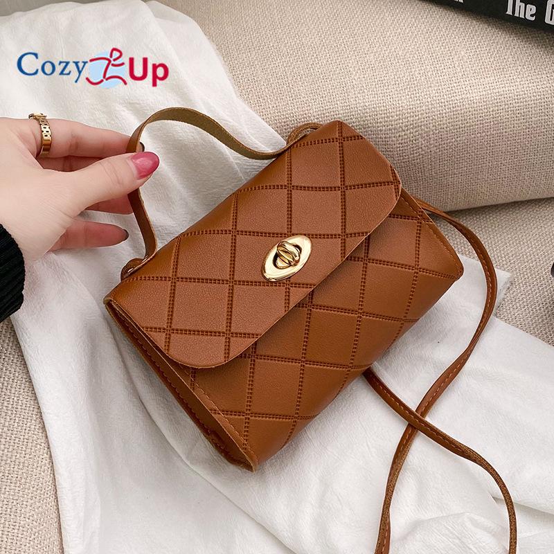 Cozy Up Lingge Bag Embossed Mobile Phone Bag, Portable Small Bag, Mini Women's Bag