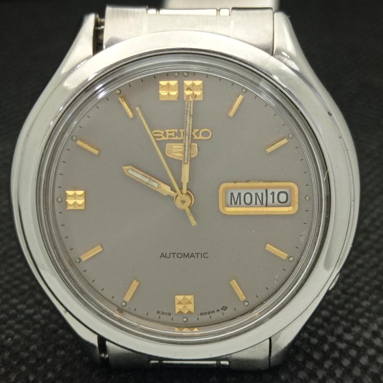 CEAS SEIKO 5 AUTOMATIC JAPONEZ BĂRBĂTESC CU CADRAN ORIGINAL, VINTAGE, FOLOSIT, 621b-a413568-2 SKU621b-a413568