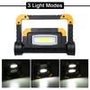 150W COB Butterfly Work Light Outdoor Emergency Camping Floodlight LED Folding Portable Light USB Charger 5000mAh