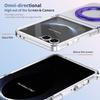 360 Swivel Magnetic Clear Phone Case For Samsung Galaxy Z Flip 7 6 5 4 3 Shockproof For Magsafe Kickstand Screen Protector Cover
