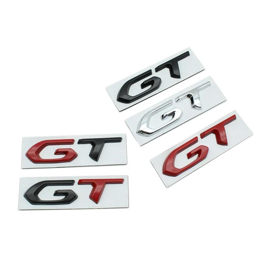 AQXYWIU (Small Shop) 3D Metal GT Logo GT Line Emblem