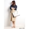 Monica Simple A4 Tote Bag MONI-0160 Women's Pink