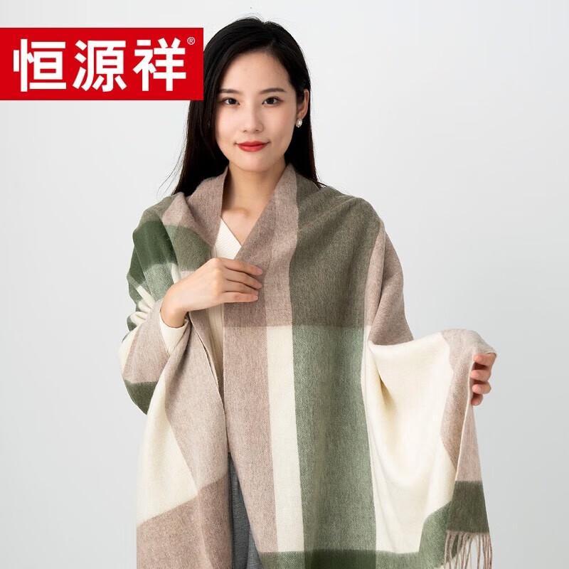 Hengyuanxiang SF80-15 Women's Plush Blend Scarf