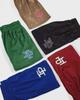 American Trendy Mesh Sports Shorts: Unisex Knee-Length for Running, Training, Basketball