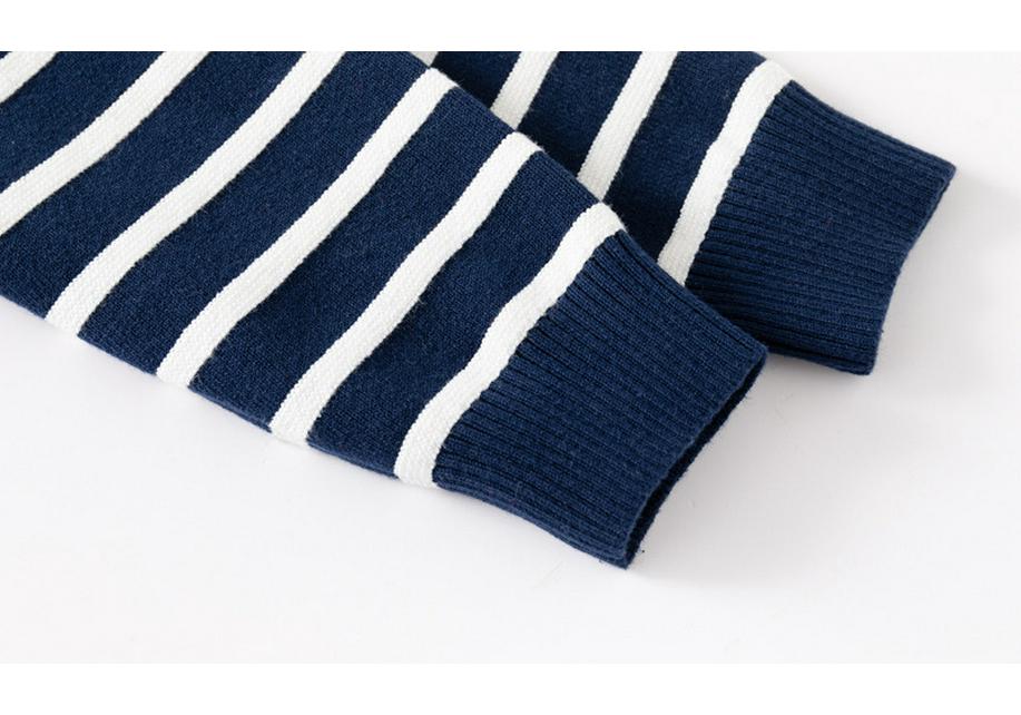 Striped Boys' Knit Top - 2025 Spring Collection