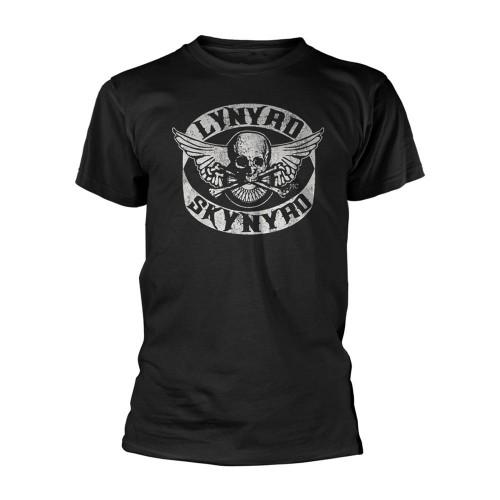Lynyrd Skynyrd Unisex Erwachsenen Biker Abzeichen T-Shirt