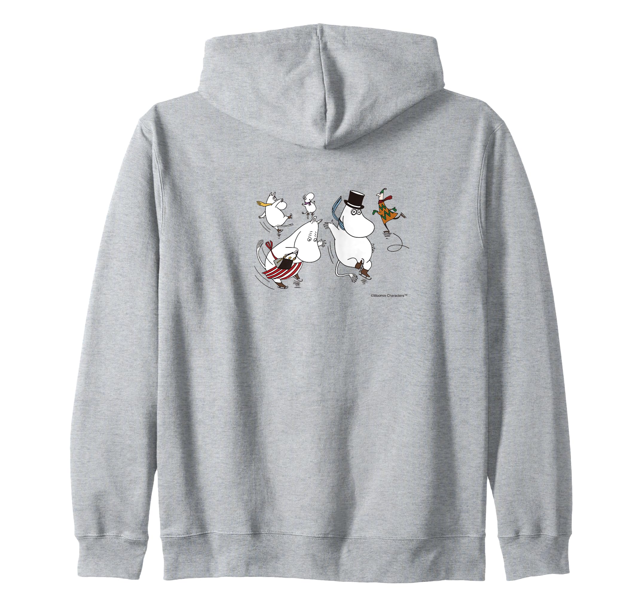 

Moomin Friends Be Careful, Don t Fall Skate Zip Hoodie