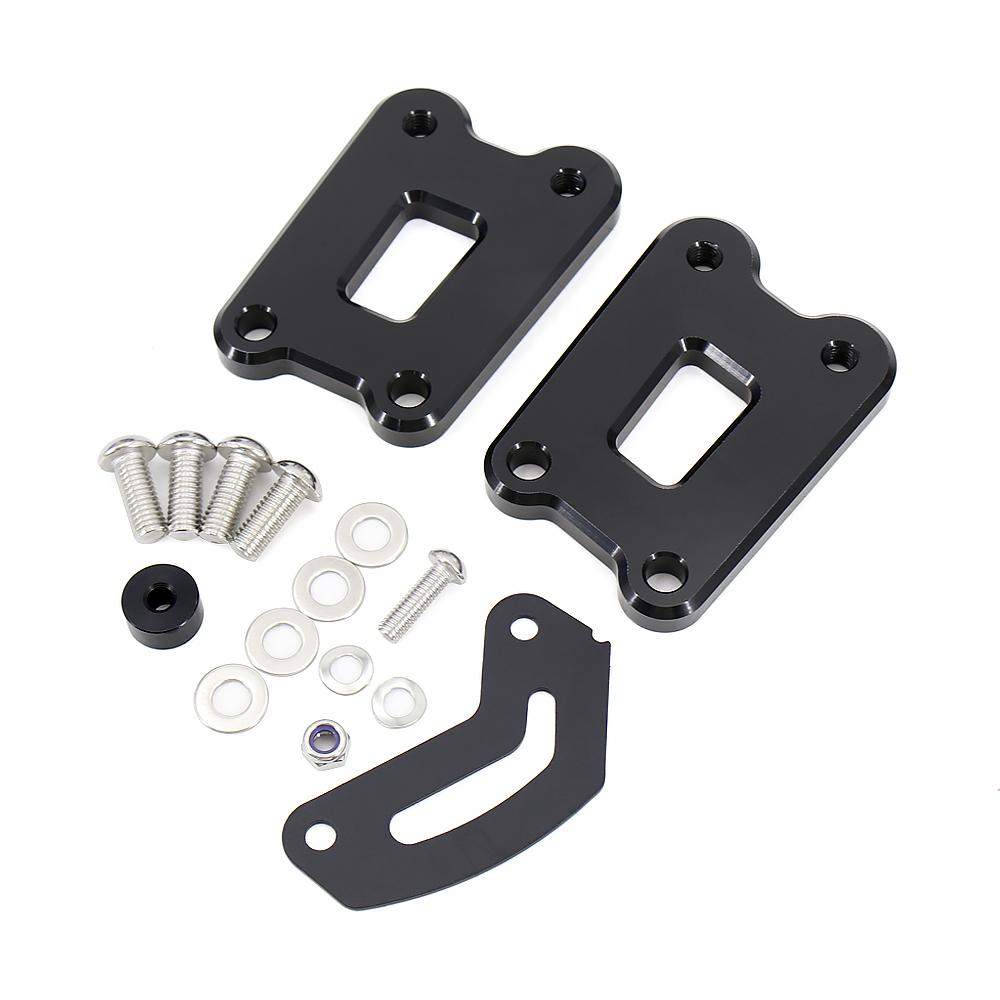 New Fit For YAMAHA MT09 FZ09 FZ-09 MT-09 mt09 fz09 Motorcycle EVO Passenger Footrests Supports Kit Rear Pedal Lowering Kit 2021
