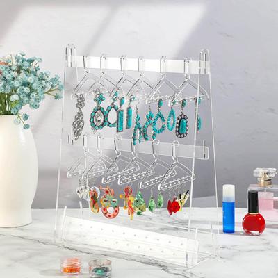 1 Set Schmuck Lagerung Rack Langlebig Acryl Ohrring Rack Halter Praktische Schmuck Ständer Organizer für Zuhause