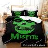 3D Print The Misfits Glenn Danzig Bedding Set Boys Girls Twin Queen King Size Duvet Cover Pillowcase Bed boys Adult