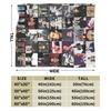 Robbie Williams Tour Flannel Blankets  Soft Durable Throw Blanket for Bedroom Airplane Travel Aesthetic Bedspread Sofa Bed Cover