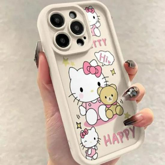 Hello Kitty Pink Phone Case for Apple 17 Pro Max/16/15/14/12 Pro - Soft, Stylish, and Personalized Cover