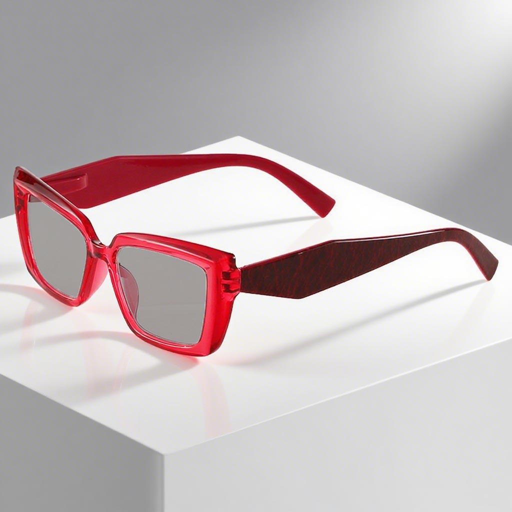 Reading Sunglasses for Women Men Vintage Vintage Square Presbyopia Sunglasses Anti UV Protection Eyeglasses Male Sunglasses +2.0