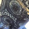 Used Katazome old cloth / futon cover one width 150cm