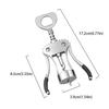 2 in 1 Bottles Opener Spring Loaded Wine Bottles Cork Remover Multifunctional Wine Corkscrew  Bars