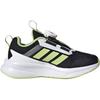 Adidas FORTARUN 4.0 Abrasion Resistant Low top Running Shoes Black Green Kids' Sneakers KJ6281