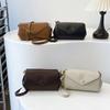 Vintage 2025 New Shoulder Bag Temperament Versatile Casual Simple Commuting Soft Leather Organ Bag Women's Messenger Bag