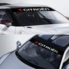 Car Front Windshield Sunshade Decorative Stickers For Citroen C1 C2 C3 C4 C5X E-C4 C-Crosser C4 Cactus Berlingo Elysee C-ZERO