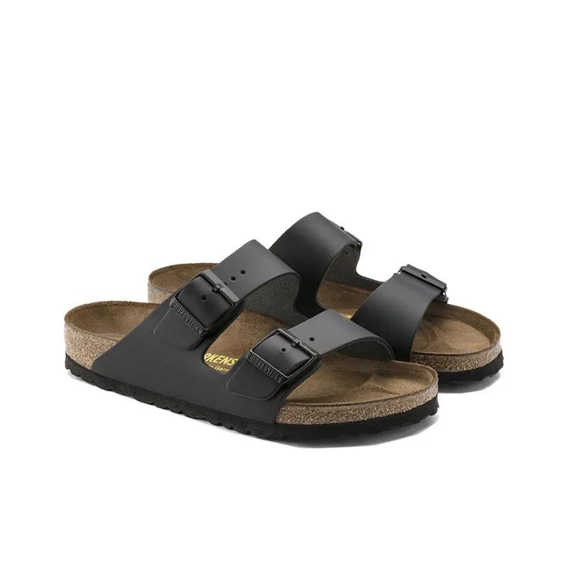 Birkenstock Arizona Unisex Comfort Stylish Cork Slide Sandals Black 51191 40