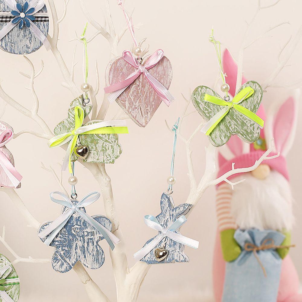 

Flowers Holiday Accessories Easter Decoration Hanging Ornaments Easter Gift Colorful Pendents