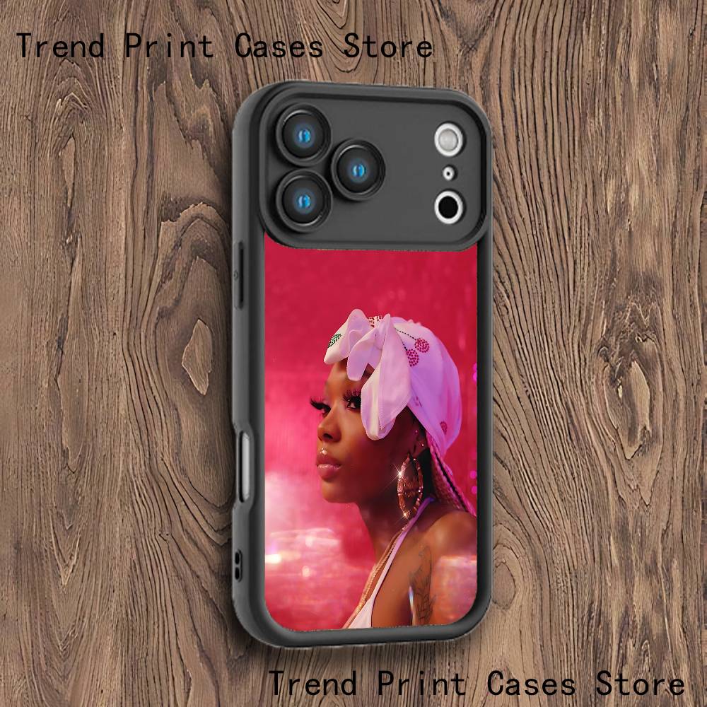 S-Summer W-Walker Phone Case For iPhone 17,16,15,14,13,12,11,Pro,Max,Plus,XS,SE4,Mini Black Thickened Border