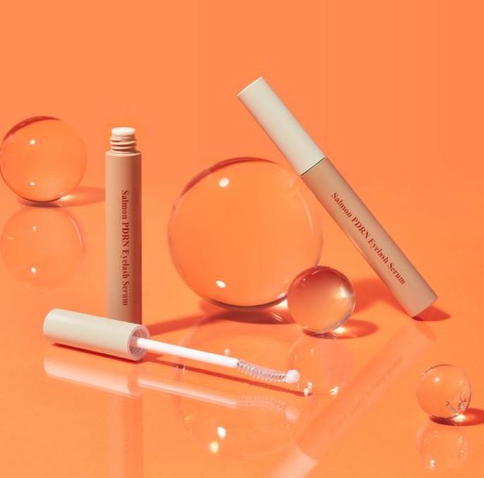 Skinfood Salmon PDRN Eyelash Serum (Oil-Free, Dual Brush)