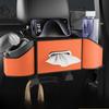 Auto Backseat Organizer for Auto Interior 7 In 1 Car Seat Back Cup Holder Storage Box Tissue Box with Hook Car Phone Holder
