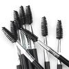 Double-Ended Eyebrow Brush Spiral Comb & Angled Brow Powder Brush Professional Makeup Tool