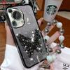 3D Butterfly Phone Holder  Bracelet Glitter Plating Case for Motorola Moto G22 G24 G30 G20 G10 G31 G32 G42 G50 G52 G53 G54 G84