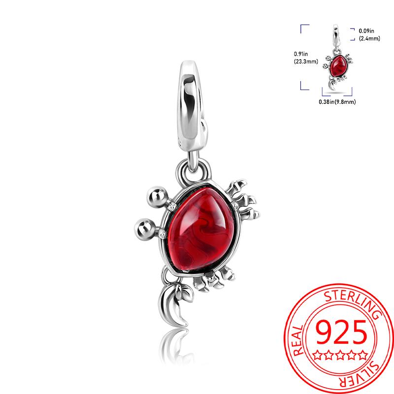 Summer Copper Sea World Kingdom Charm Pendant Beads Fit Charms Original Bracelet For Women Jewelry Making