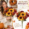 Autumn Theme Faux Daisy Flowers Realistic Appearance Fake Flower Decor Home Decor
