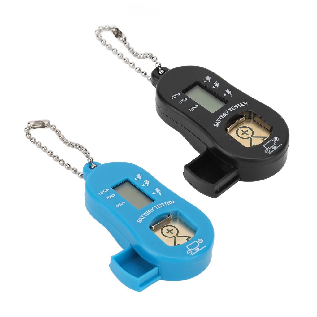 Button Cell Battery Checker Portable LCD Screen Hearing Aid Battery Tester Checker Tool