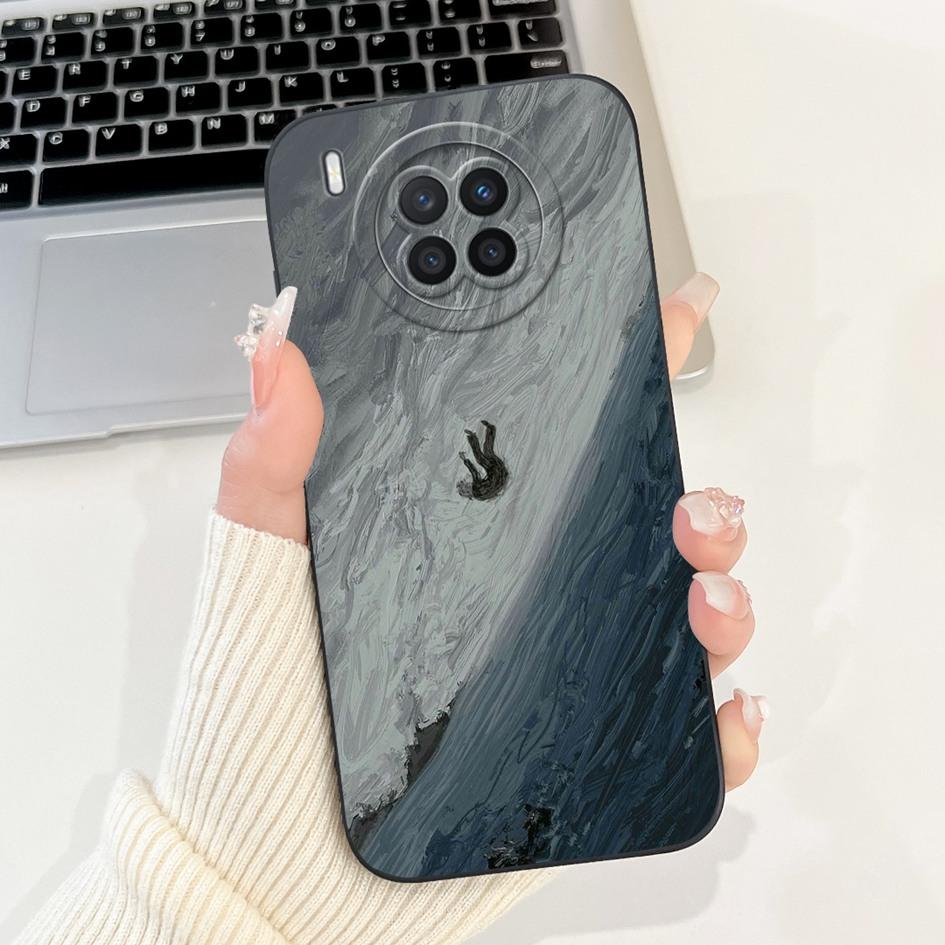 Cartoon Case For Honor 50 Lite Cover Huawei Nova 8i Phone Case Cute Daisy Panda Soft TPU Back Cover For Honor50 Lite Nova8i Capa