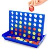 Connect 4 Interaktives trendiges tragbares strategisches Denkspiel Beliebtes Brettspiel Lernspielzeug für Kinder Herausfordernder Spaß