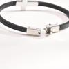 Cross Bracelet for Men Boys,Stainless Steel Cross Charm PU Leather Rope Bracelet,Casual Jewelry Gift