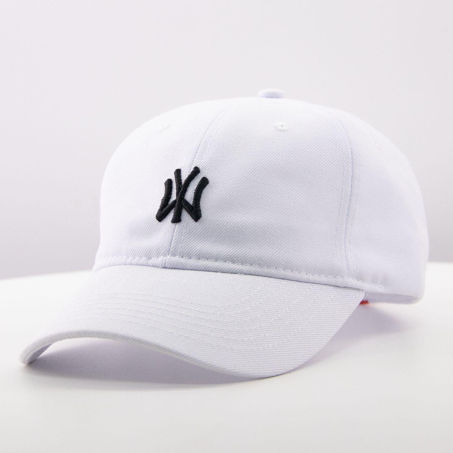 

Унисекс Корейский Уличный Стиль WY Хлопковая Бейсболка: Стильный солнцезащитный козырек с эффектом маленького лица и дизайном «утиный нос» Adjustable 54-60 cm белый