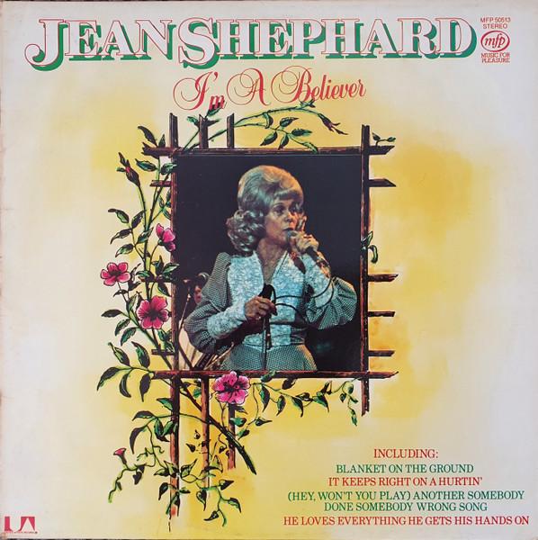 

LP Record JEAN SHEPARD - I m A Believer MFP50513 Music For Pleas 1975 UK Folk Used