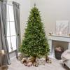 2025 High-End Luminous PE Christmas Tree: Encrypted Bare Tree for Elegant Home Decoration