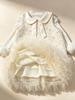 2026 Spring/Autumn Coco Style Girls' Puffy Skirt Princess Dress: Elegant Baby Banquet Attire