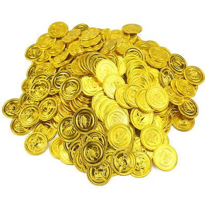 100 stuks Piraten Rekwisieten Munten Simulatie Munt Spel Chip Schatten
