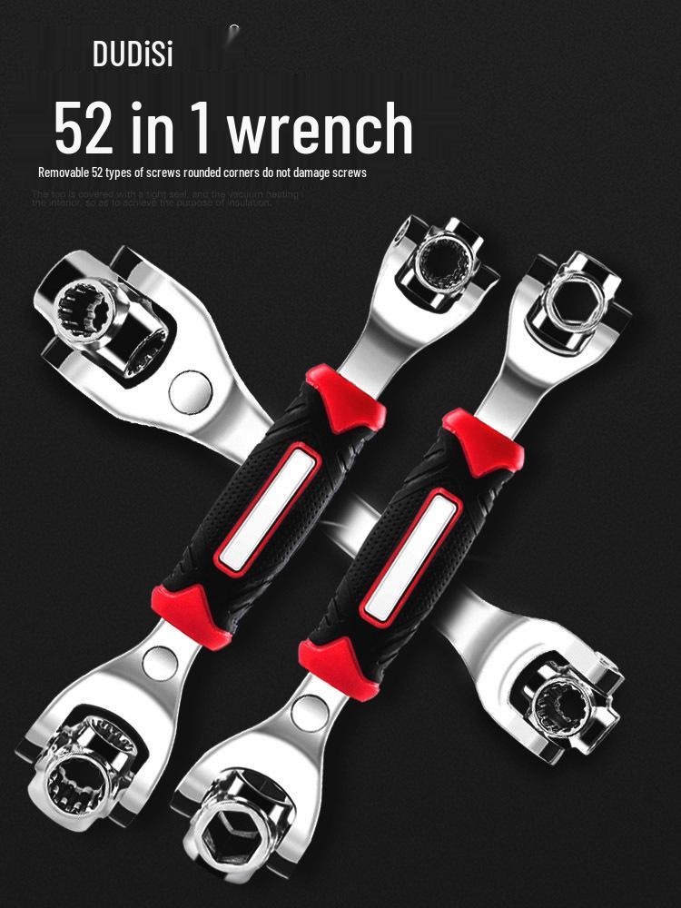 52-in-1 Mehrzweck 360° Schraubenschlüssel-Set