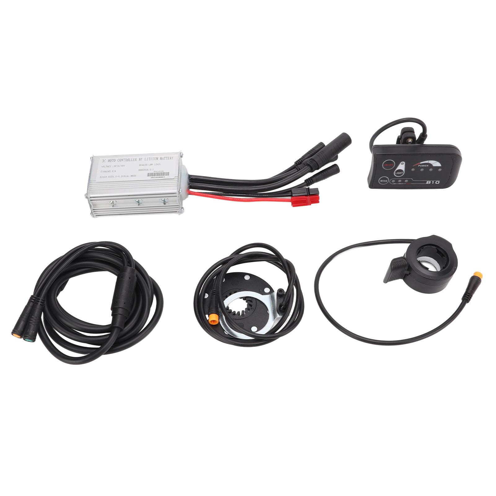 

Комплект для переоборудования литиевой батареи для велосипеда 15A Контроллер LED S810 Дисплей 1 к 2 Комплект соединительной линии