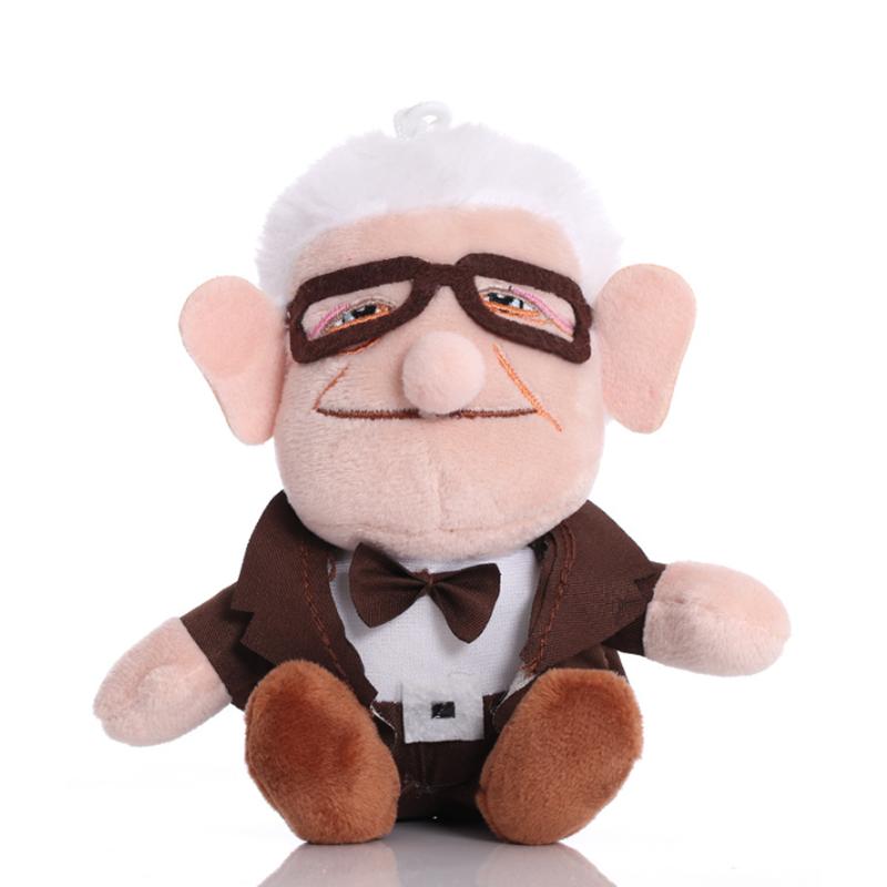 

15cm Up Plush Toys Doll Carl Fredricksen Wife Ally Plush Stuffed Soft Toys Grandpa