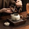 Tradycyjny Chiński Ceramiczny Czajniczek Ru Kiln Kreatywny Zaparzacz do Herbaty Retro Ręcznie Robiony Czajniczek Domowy Zestaw do Herbaty Kung Fu Naczynia do Herbaty 220ml