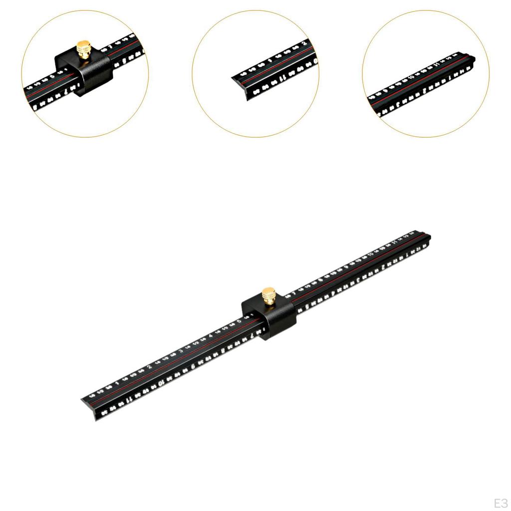 Precision Woodworking Ruler Set for Professionals