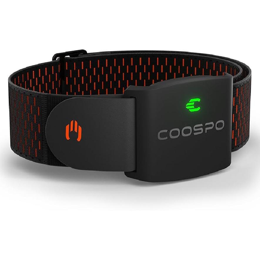 

COOSPO HW9 Bluetooth 5.0 ANT+ Наручный датчик сердечного ритма с зонами ЧСС/сожженными калориями, оптический датчик ЧСС для фитнеса COOSPO Heart Rate Monitor