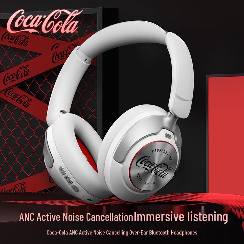Coca-Cola T07 Active Noise Cancelling Gaming Headphones