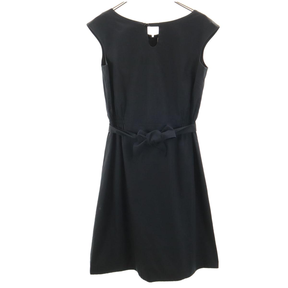 

MARGARET HOWELL made in Japan No sleeve Knee-length dress 2 Black series Women Used